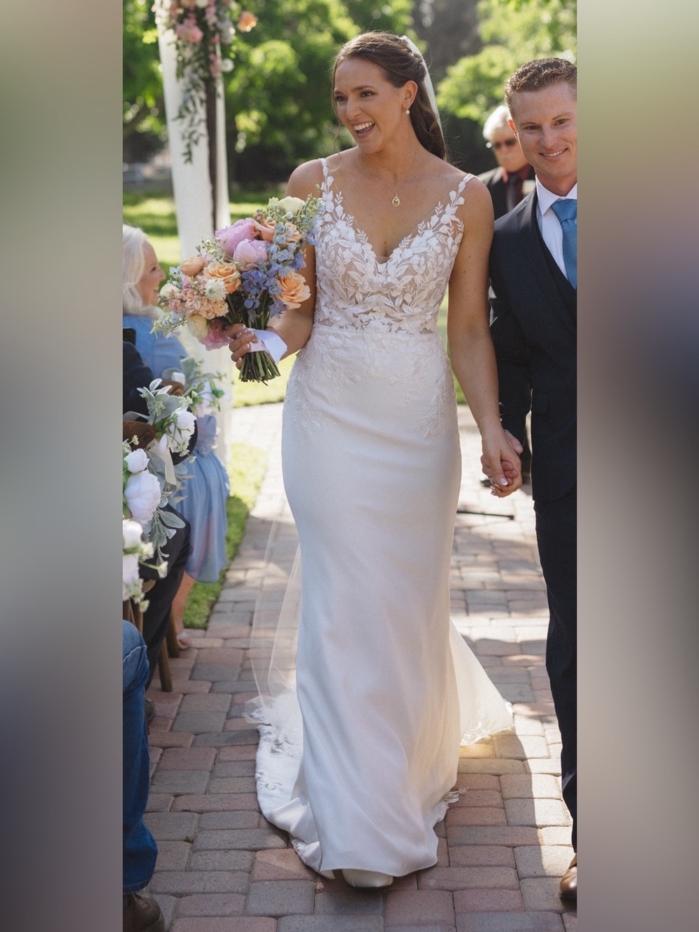 Maggie Sottero Baxley Wedding Gown & Veil
